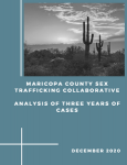 Maricopa County Sex Trafficking Collaborative Analysis of Three Years of Cases