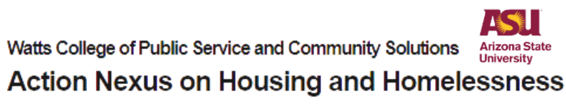 ASU - Action Nexus on Housing and Homelessness logo