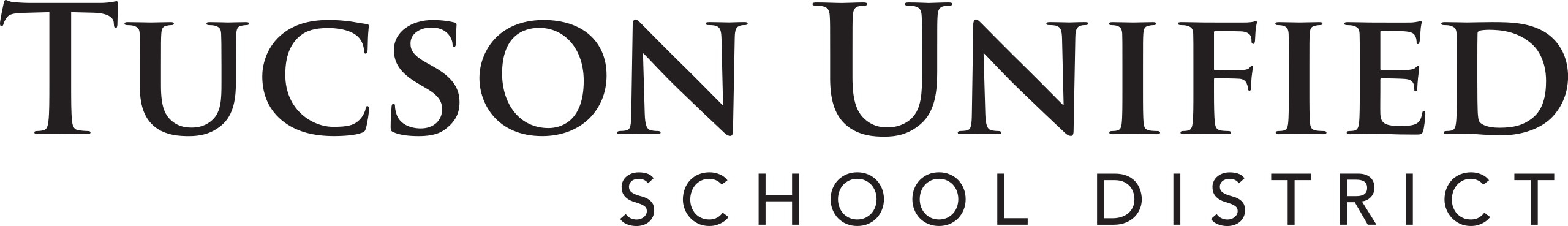 Tucson Unified School District logo